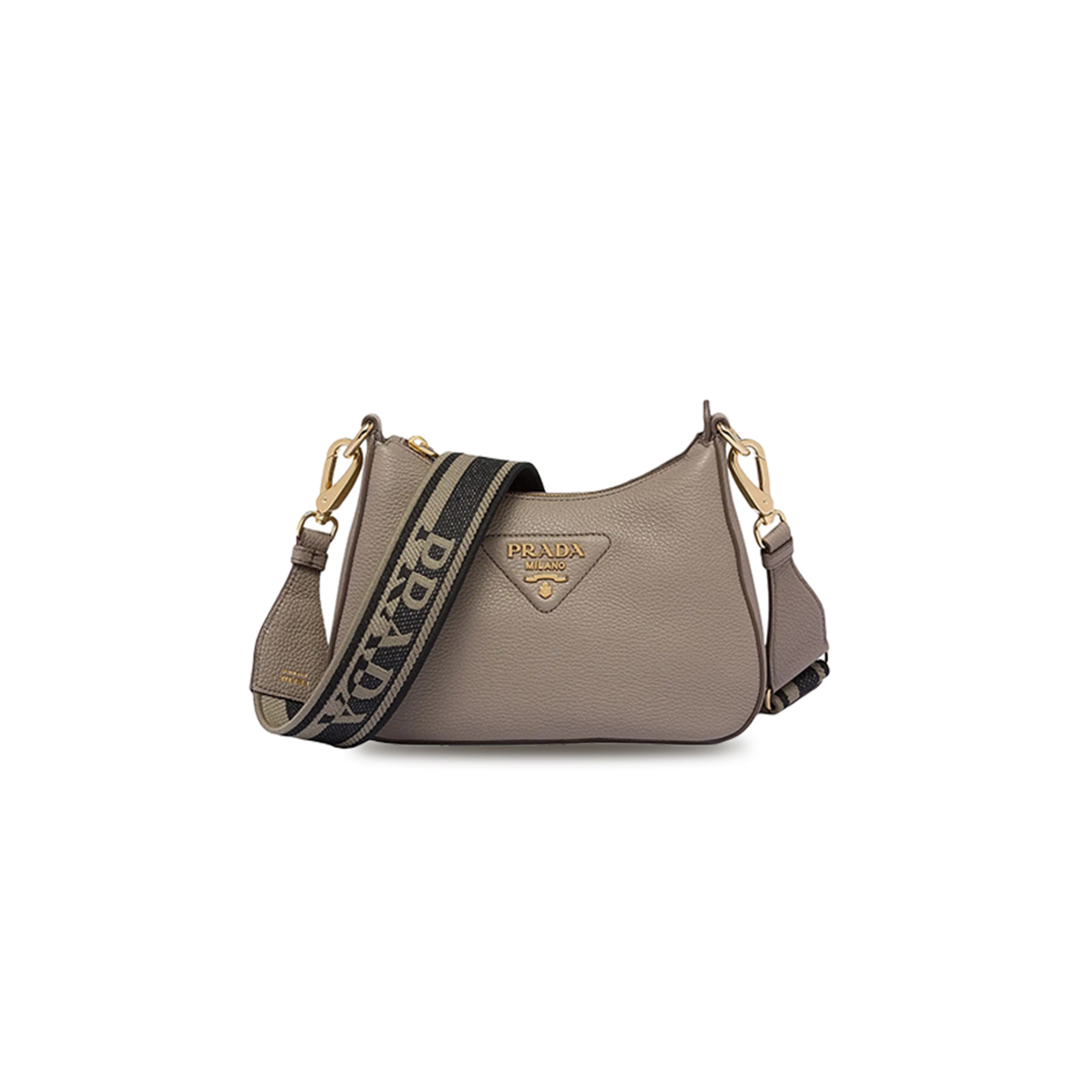 PRADA SHOULDER BAG IN LEATHER 1BH193 (24*18*6cm) 
